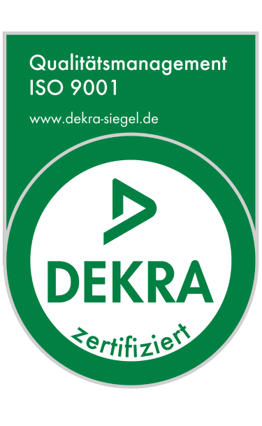DEKRA ISO 9001 Zertifizierung
